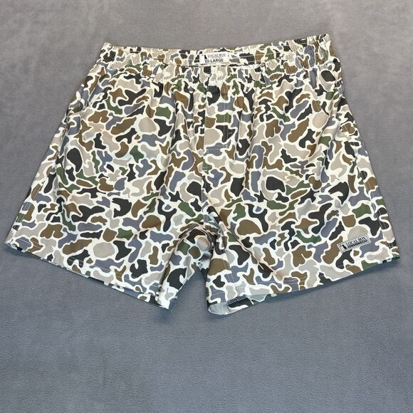 Local Boy Outfitters Mens Camo Volley Shorts Size XXL Moisture Wicking Pockets - Picture 1 of 8